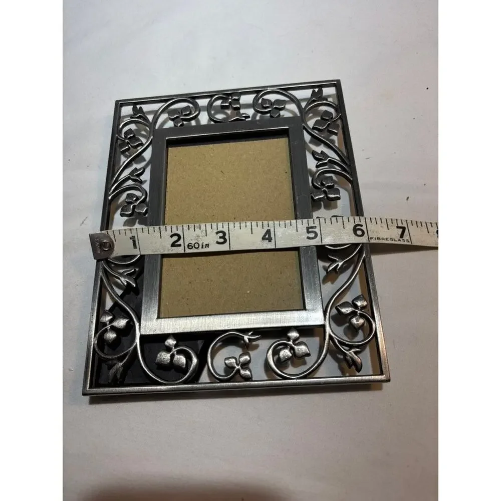 Set of Two Ornate Metal Picture Frames